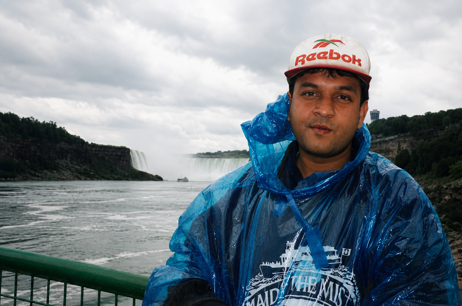 Sanjay Ray at Niagara Falls