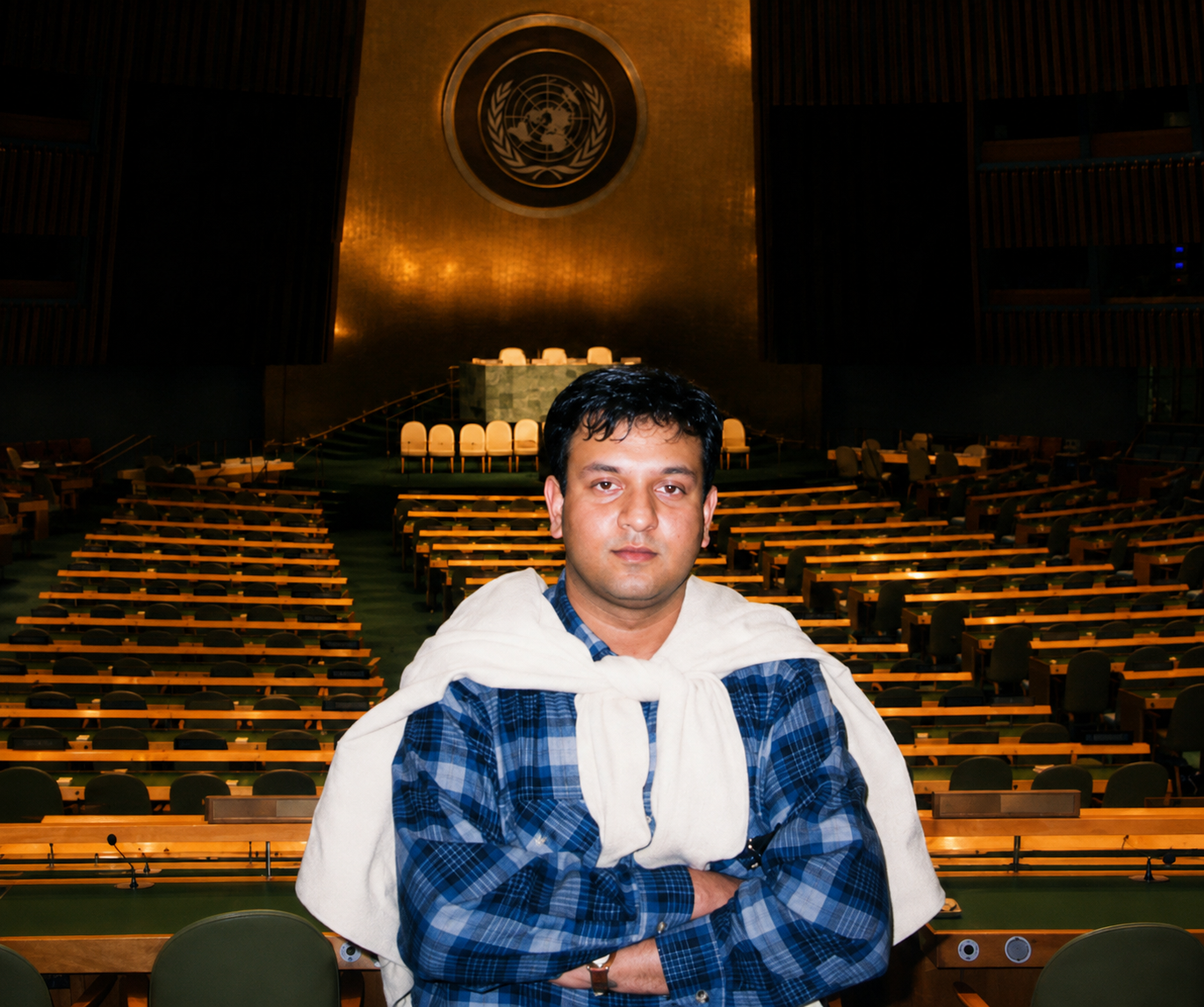 Sanjay Ray at the United Nations General Assembly