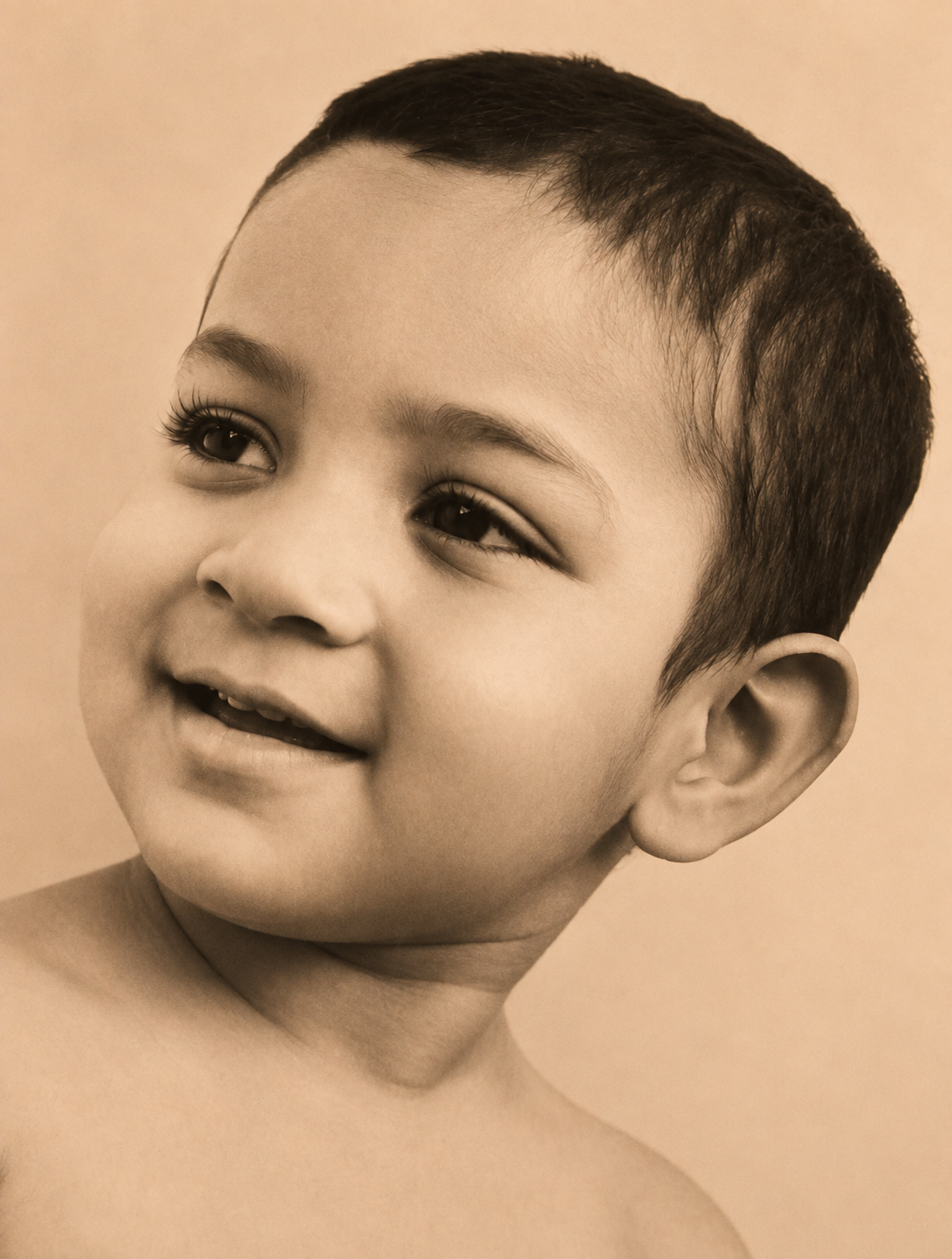 Sanjay Ray during childhood