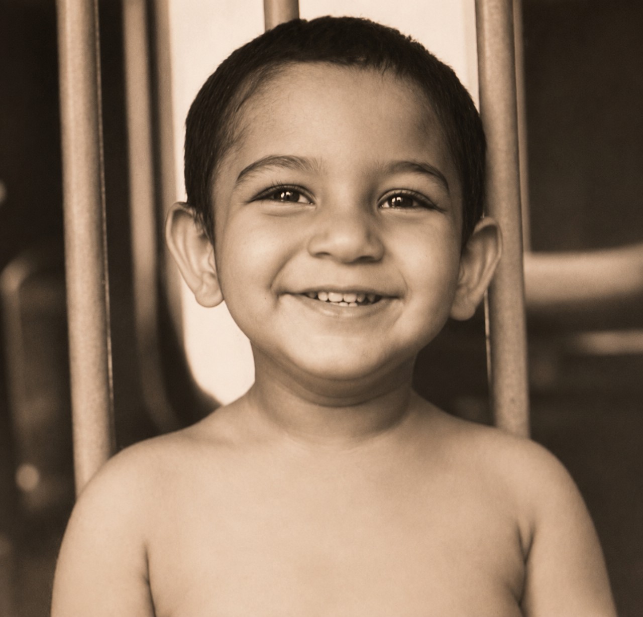 Sanjay Ray during childhood