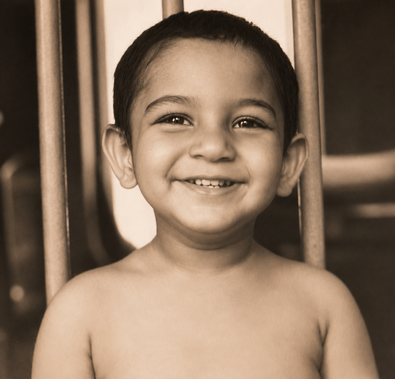 Sanjay Ray during childhood