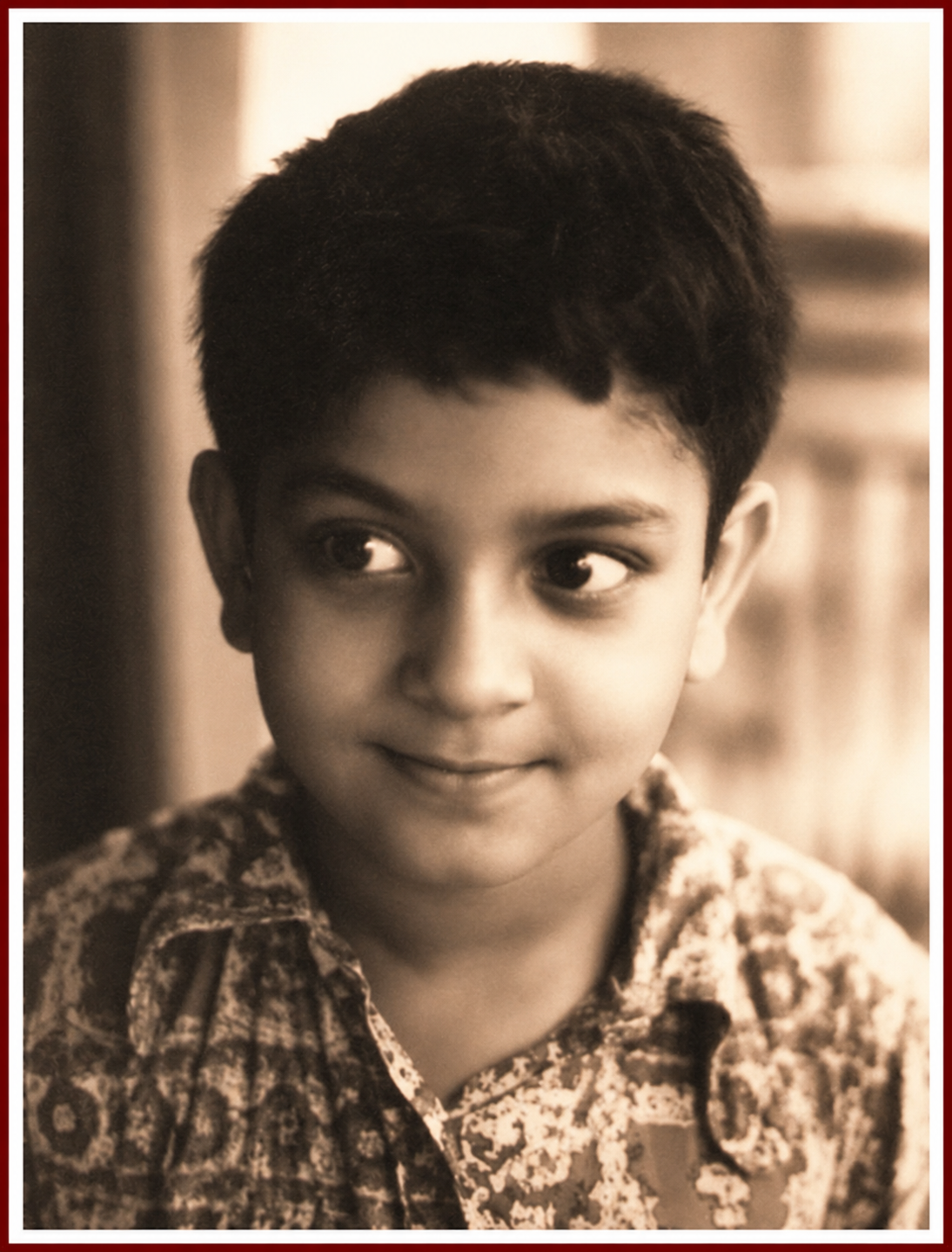 Sanjay Ray while growing up