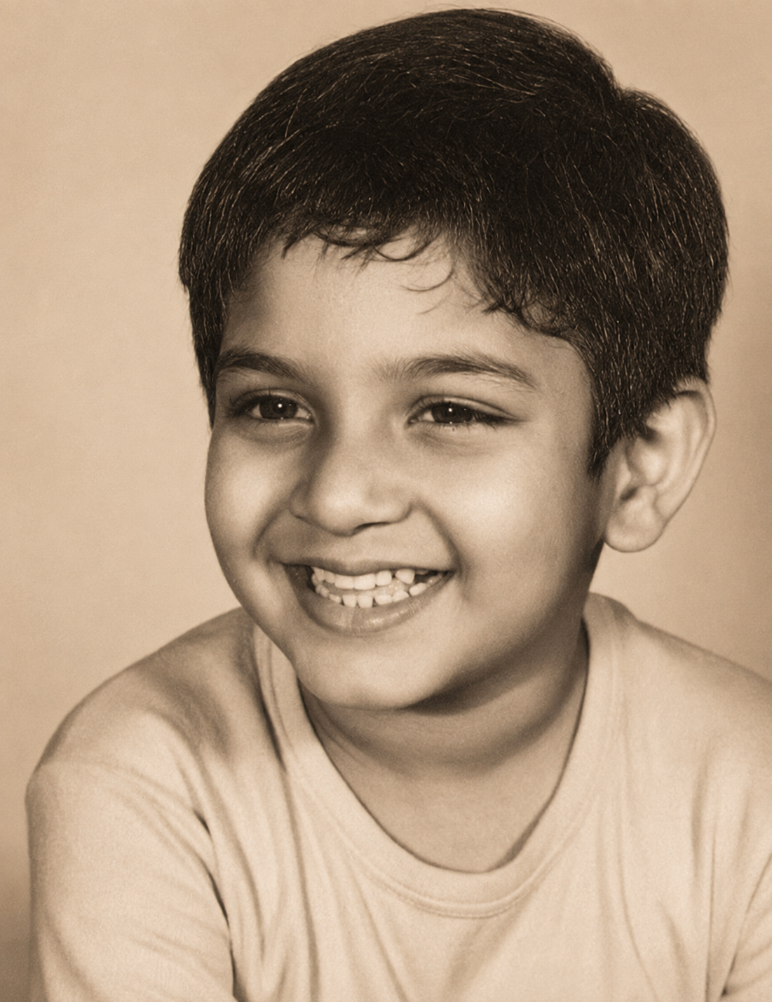 Sanjay Ray while growing up
